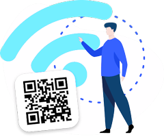 Kode QR untuk Wi-Fi