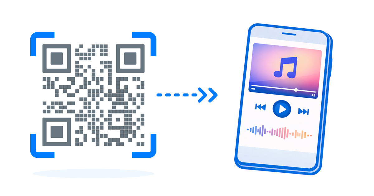 QR Code for audio files