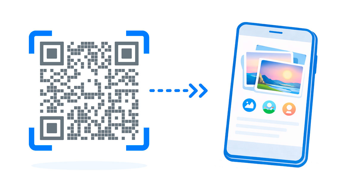 QR Code for photo galleries