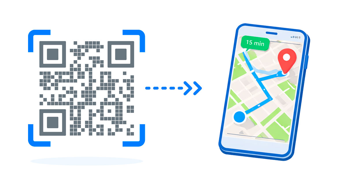 QR Code para ubicaciones GPS